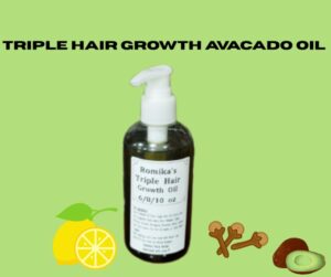 Triple Hair Growth Avacado Oil.